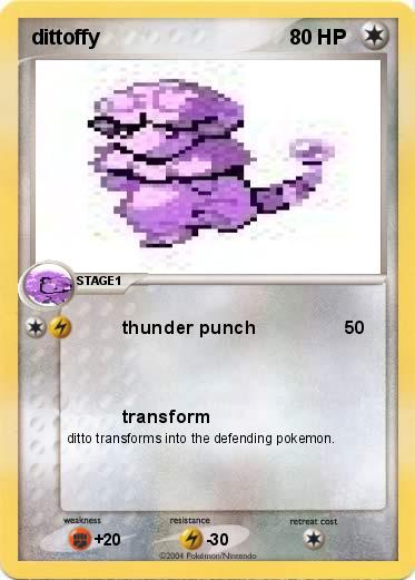 Pokemon dittoffy