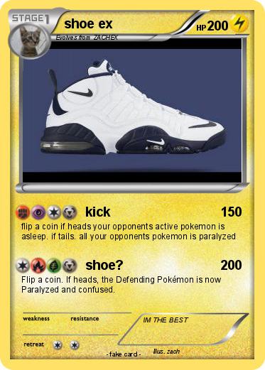 Pokemon shoe ex