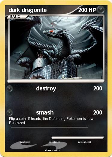 Pokemon dark dragonite