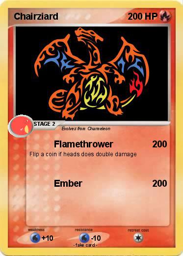 Pokemon Chairziard