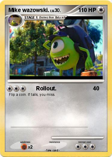 Pokemon Mike wazowski.