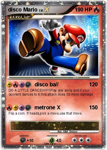 Pokemon disco Mario