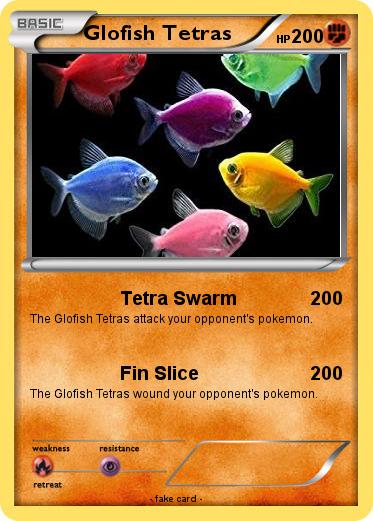 Pokemon Glofish Tetras