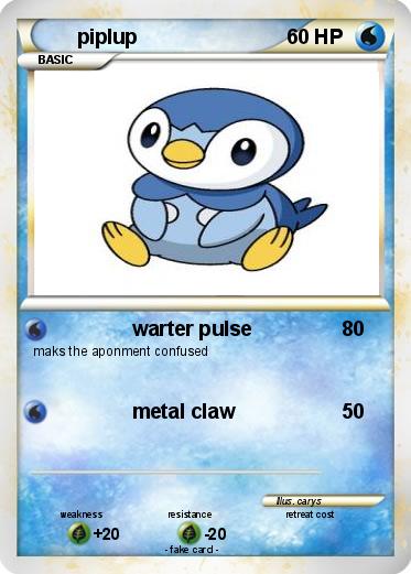 Pokemon piplup