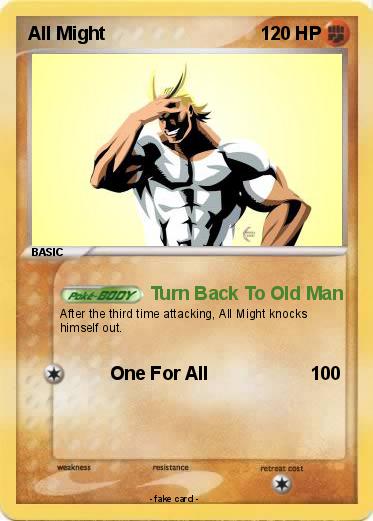 Pokemon All Might