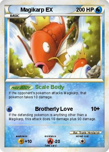 Pokemon Magikarp EX