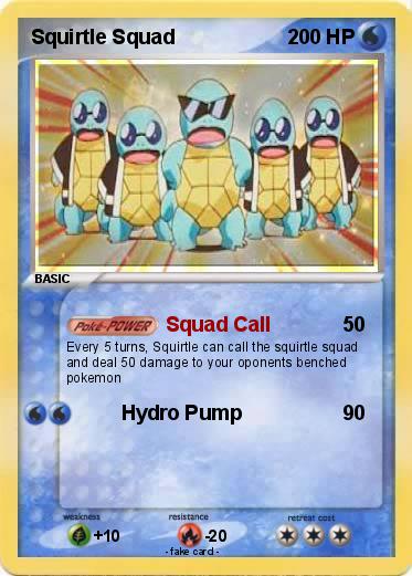 Pokemon Squirtle Squad