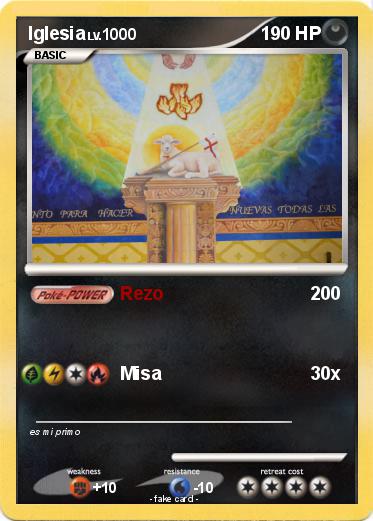 Pokemon Iglesia