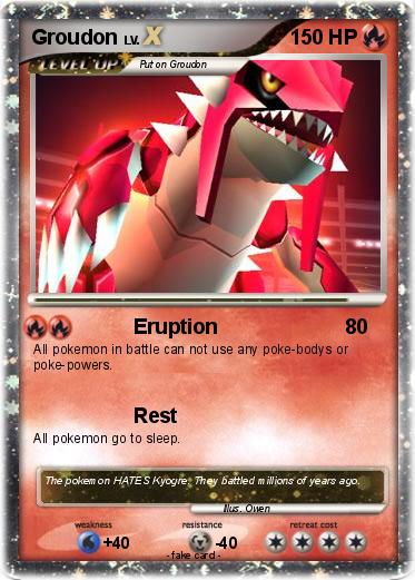 Pokemon Groudon