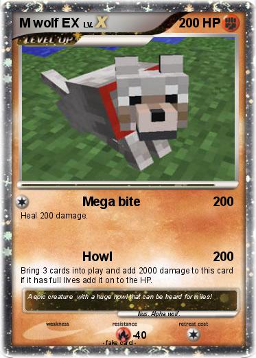 Pokemon M wolf EX