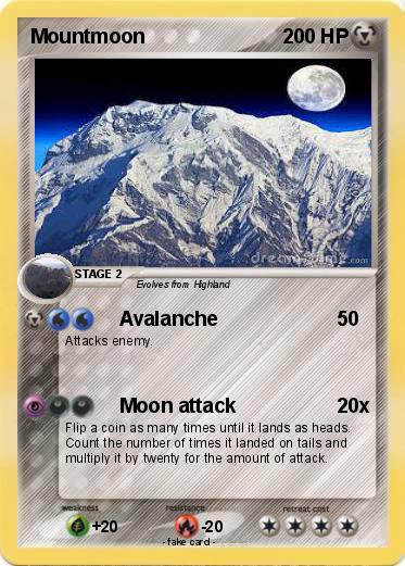 Pokemon Mountmoon