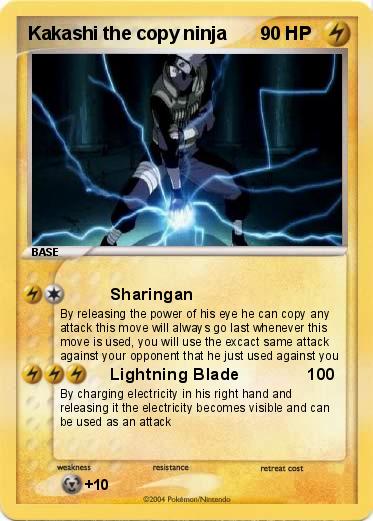 Pokemon Kakashi the copy ninja