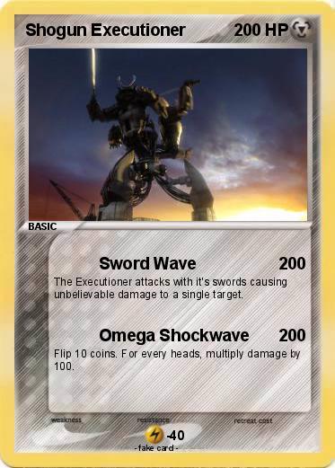 Pokemon Shogun Executioner