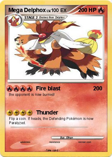 Pokemon Mega Delphox
