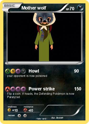 Pokemon Mother wolf
