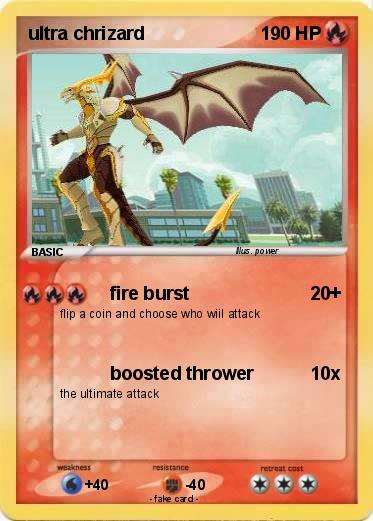 Pokemon ultra chrizard