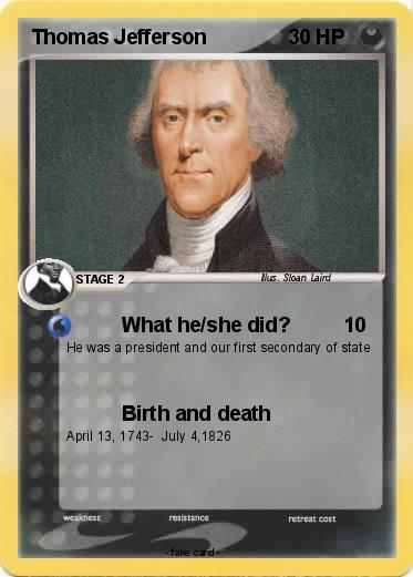 Pokemon Thomas Jefferson