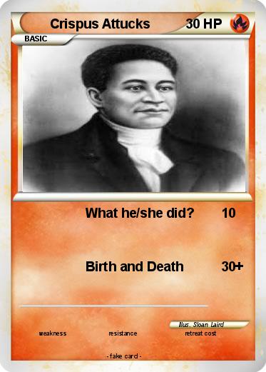 Pokemon Crispus Attucks