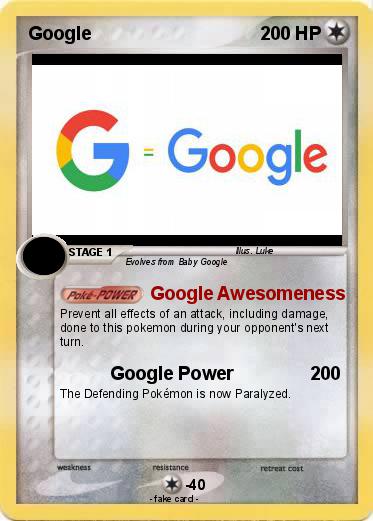 Pokemon Google