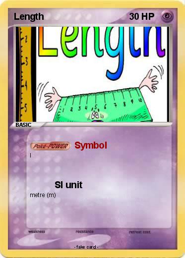 Pokemon Length