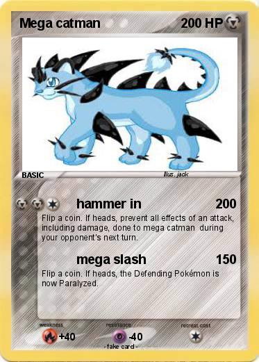 Pokemon Mega catman