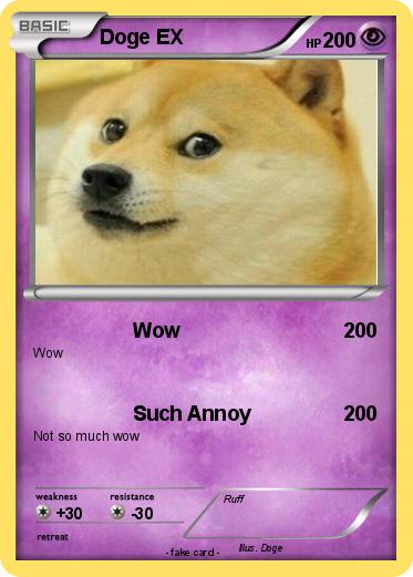 Pokemon Doge EX