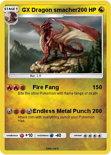 Pokemon GX Dragon smacher