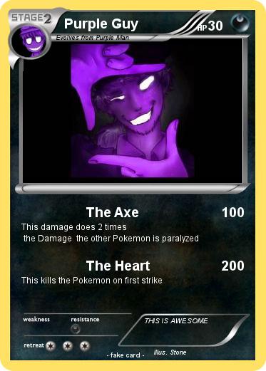 Pokemon Purple Guy