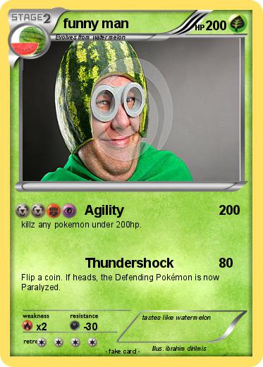 Pokemon funny man