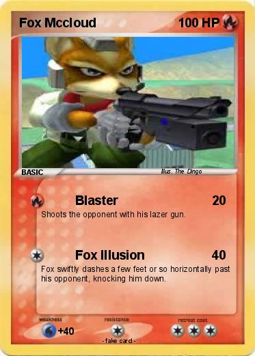 Pokemon Fox Mccloud