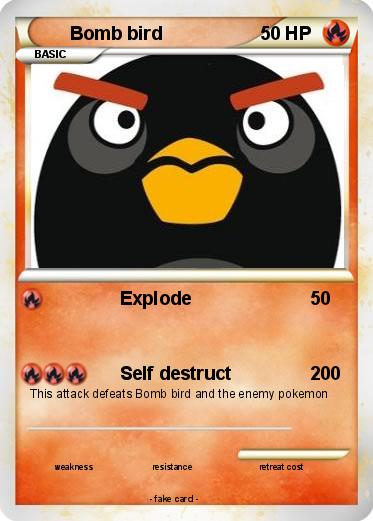 Pokemon Bomb bird