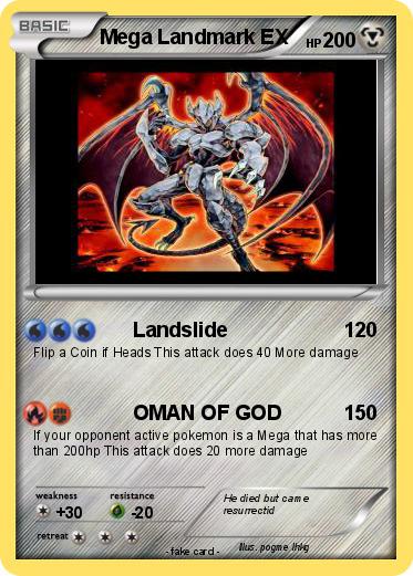 Pokemon Mega Landmark EX