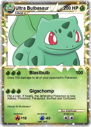 Pokemon Ultra Bulbasaur