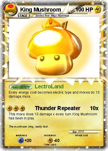 Pokemon King Mushroom