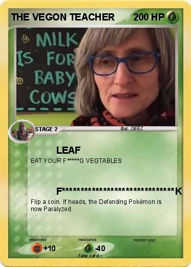 Pokemon THE VEGON TEACHER