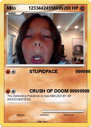 Pokemon Milo          12334424556999