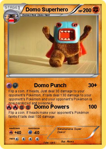 Pokemon Domo Superhero