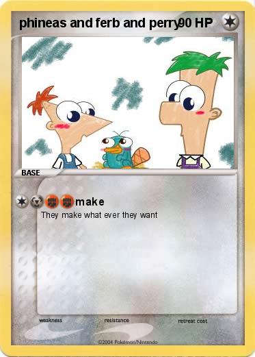 Pokemon phineas and ferb and perry