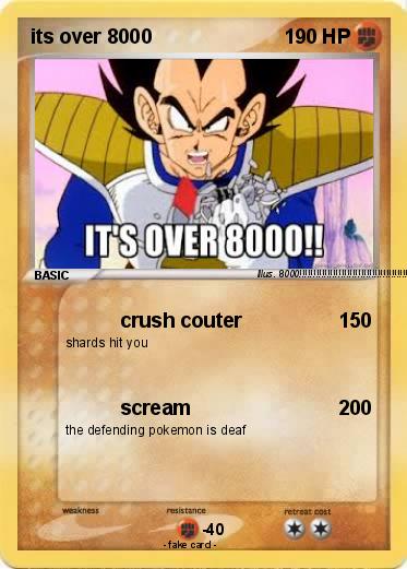 Pokemon its over 8000