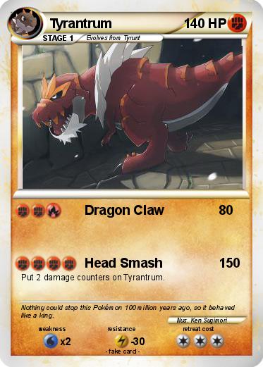Pokemon Tyrantrum