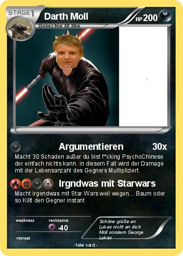 Pokemon Darth Moll