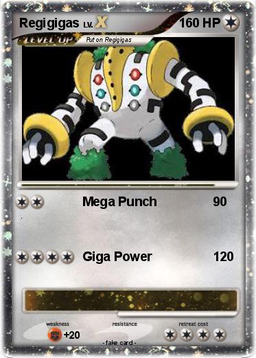 Pokemon Regigigas