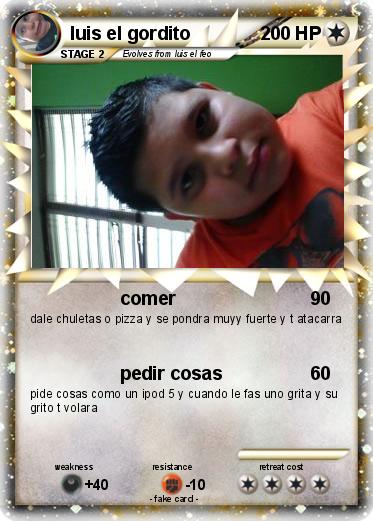 Pokemon luis el gordito