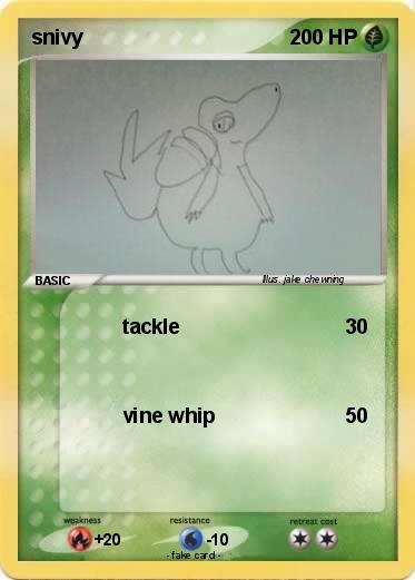 Pokemon snivy