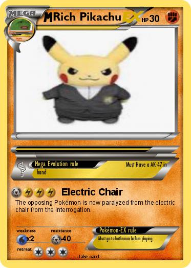 Pokemon Rich Pikachu