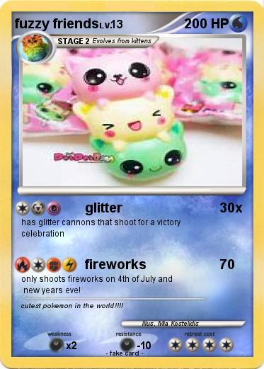 Pokemon fuzzy friends