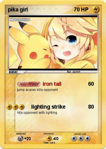 Pokemon pika girl