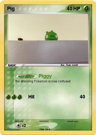 Pokemon Pig
