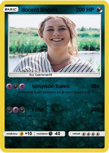 Pokemon docent Engels