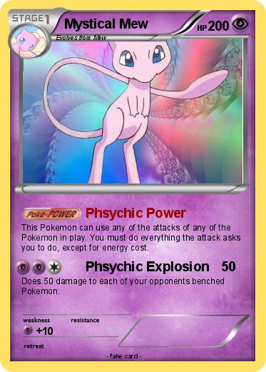 Pokemon Mystical Mew